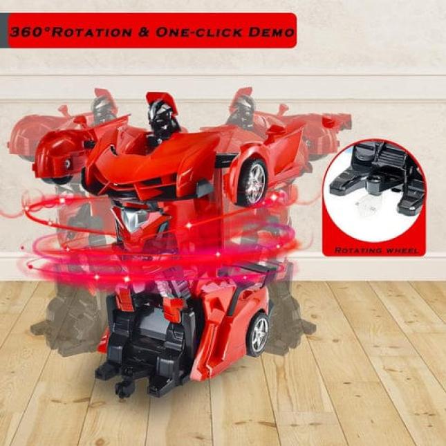 2 In 1 Automatic Robot Converted car